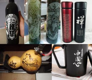 晋中和顺县酒瓶葫芦工艺品激光雕刻机